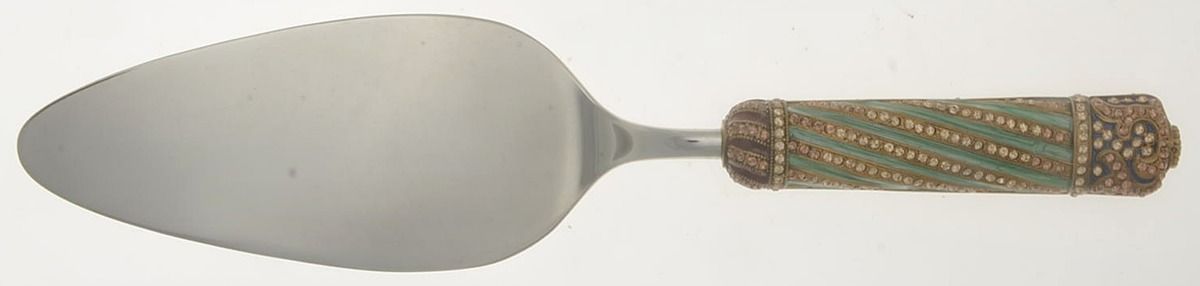 Table Top Cake Server with Stainless Blade by Edgar Berebi-1