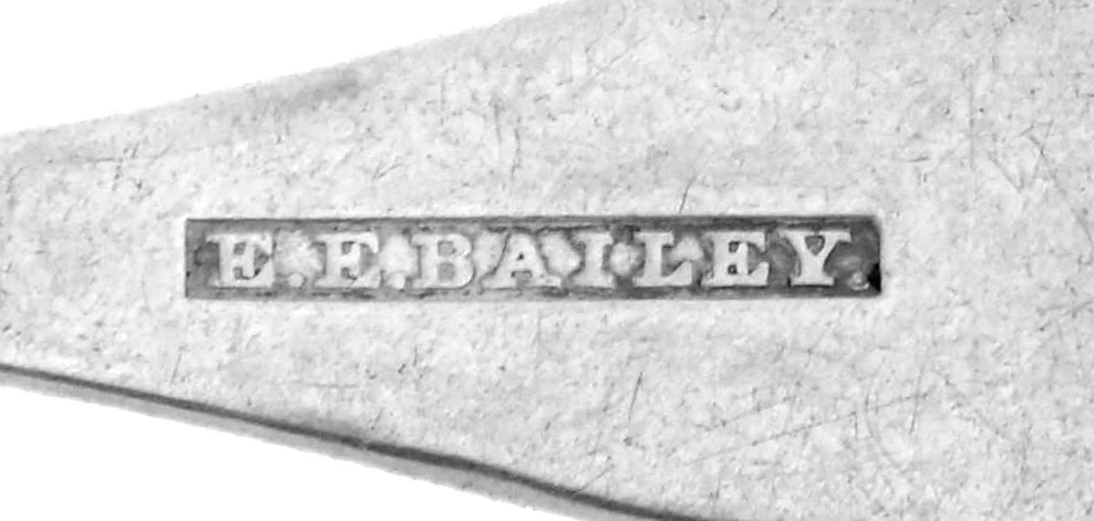 Coin Silver Flatware Teaspoon by Ebenezer Eaton Bailey-3