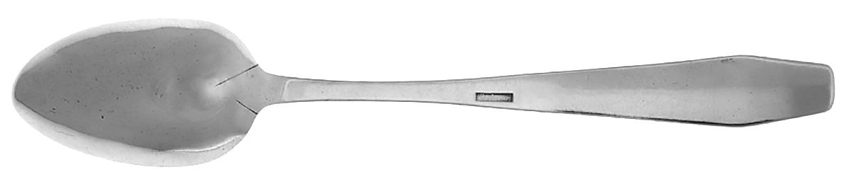 Coin Silver Flatware Tablespoon (Serving Spoon) by Ezekiel Burr-2