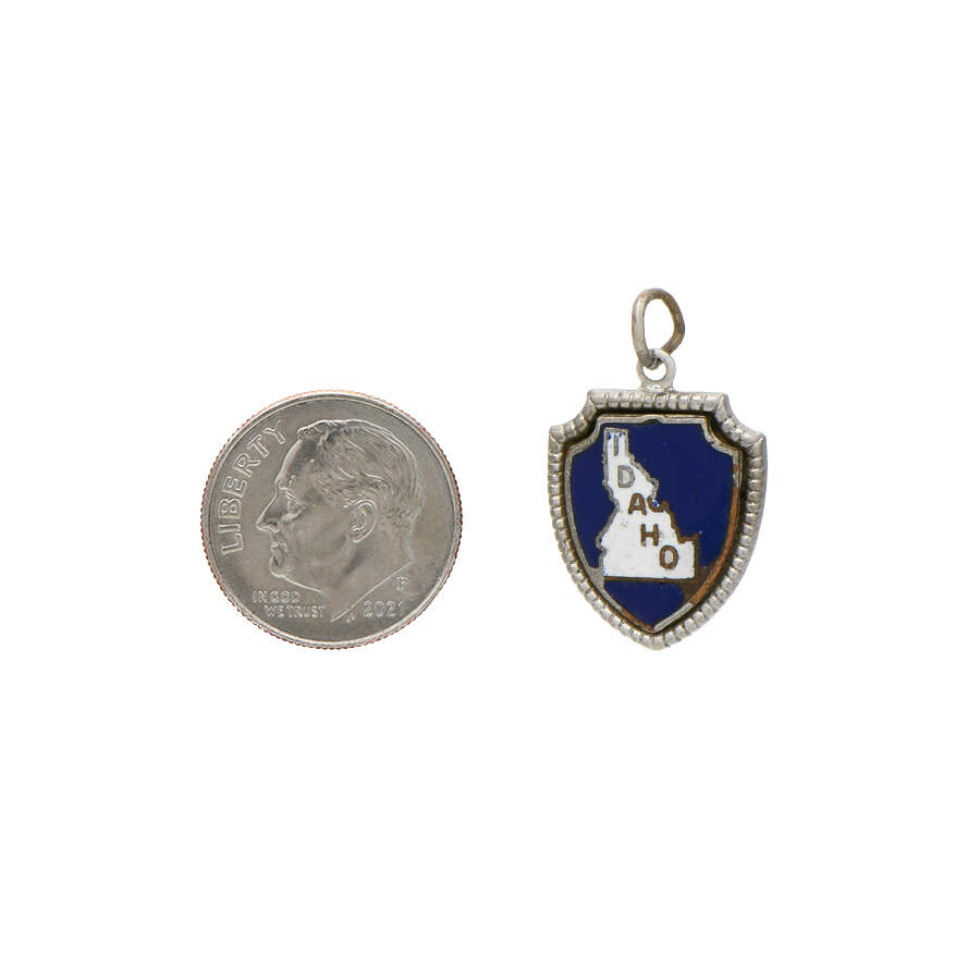 Sterling Silver Vintage Idaho State Charm-2