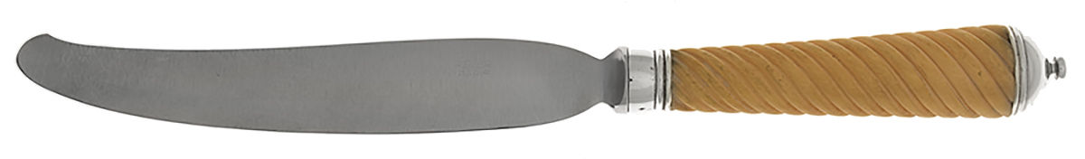 Conde-Twisted Boxwood Modern Hollow Knife by Ercuis-1