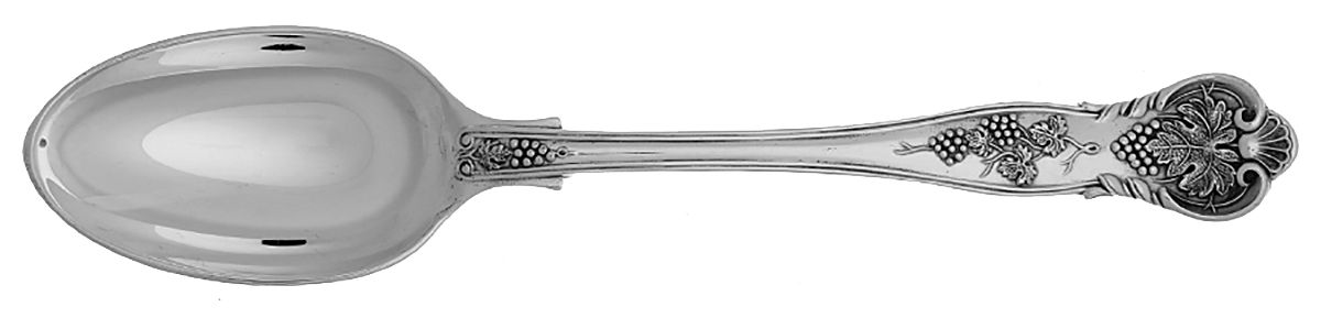 Bright Vine (Sterling) Dessert/Oval Soup Spoon by Edward Barnard & Sons Ltd-1