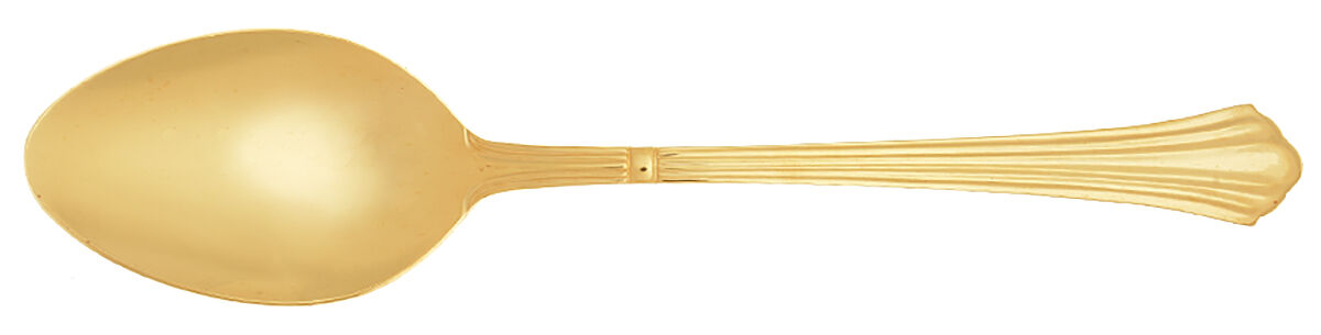 Dorian (Gold Electroplate) Tablespoon (Serving Spoon) by Estia-1