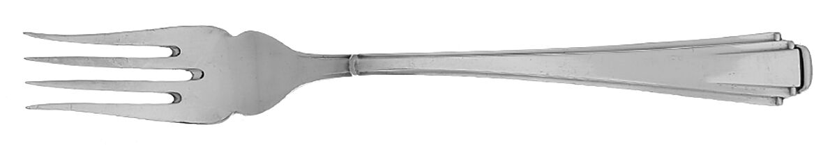 EHK1 (Silverplate) Individual Solid Fish Fork by E & C Hartkopf-1