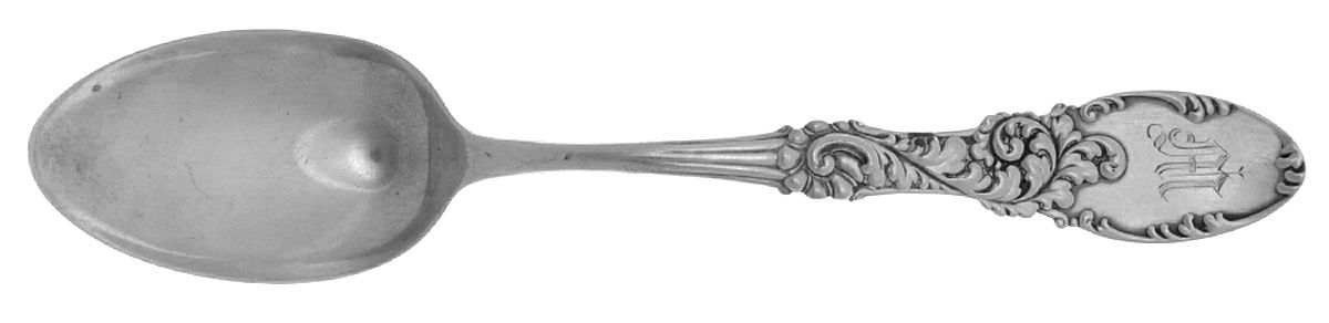 Tyrolean (Sterling, 1893) Monogram Teaspoon by Frank Whiting-1