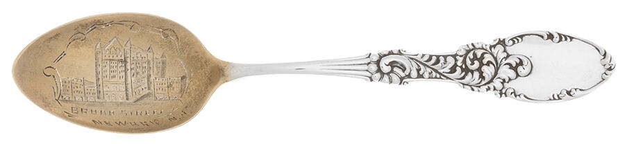 Tyrolean (Sterling, 1893) Souvenir Spoon (Five O'Clock) by Frank Whiting-1