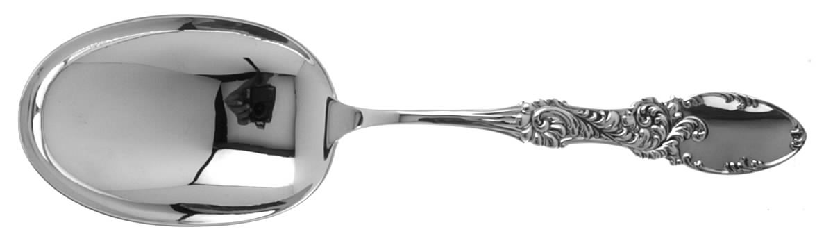 Tyrolean (Sterling, 1893) Solid Salad Serving Spoon by Frank Whiting-1