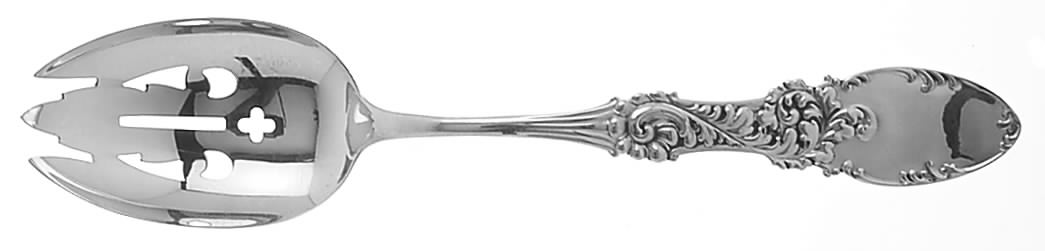 Tyrolean (Sterling, 1893) Pierced Tablespoon (Serving Spoon) by Frank Whiting-1