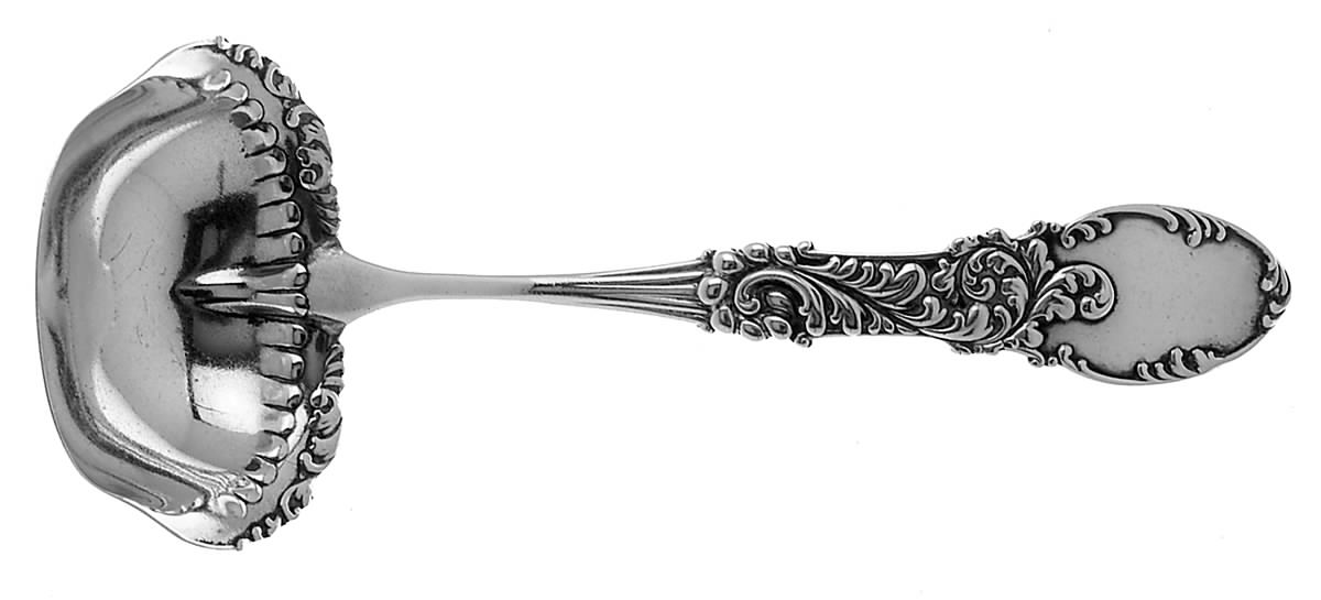 Tyrolean (Sterling, 1893) Solid Gravy Ladle by Frank Whiting-1
