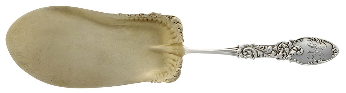 Tyrolean (Sterling, 1893) Large Solid Fish Serving Knife by Frank Whiting-1