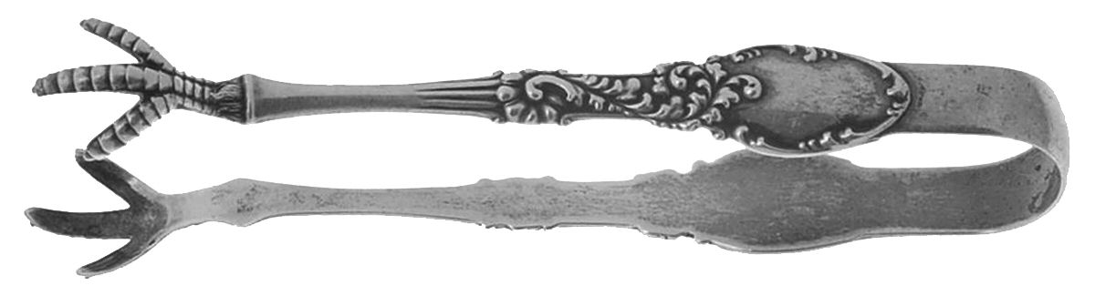 Tyrolean (Sterling, 1893) Bon Bon Tongs by Frank Whiting-1