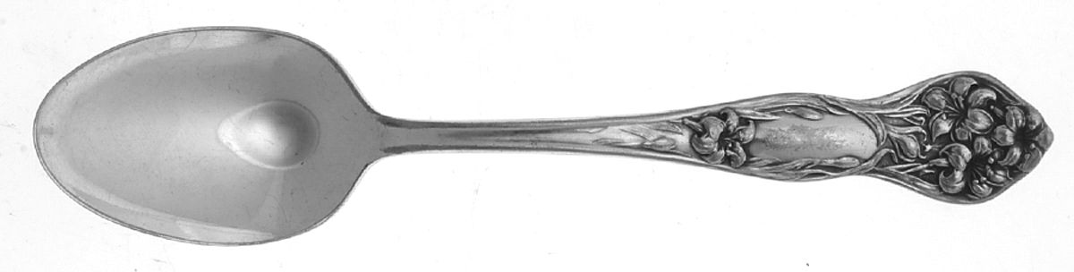 One (Silverplate) Five O'Clock Teaspoon by Fairfield Plate-1
