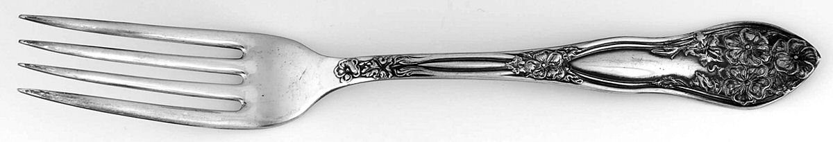 One (Silverplate) Fork by Fairfield Plate-1