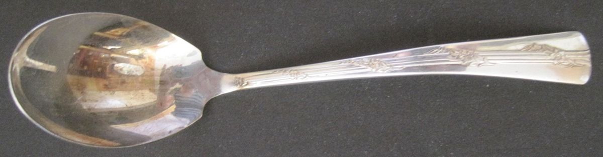 Four (Silverplate) Solid Piece Cream Ladle by Fairfield Plate-1