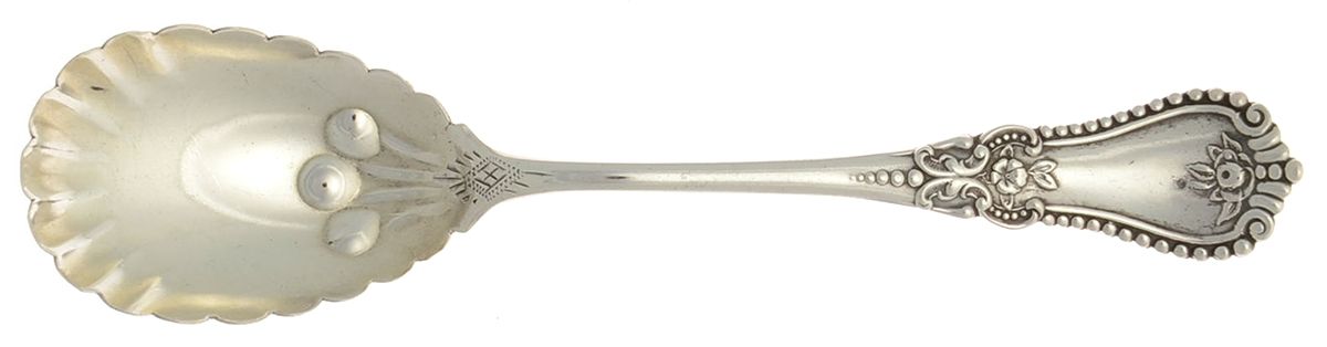 Alice (Sterling, 1895) Sugar Shell Spoon by Fessenden-1