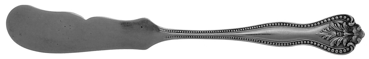 Avon (Sterling, 1900) Flat Handle Butter Spreader by Fessenden-1
