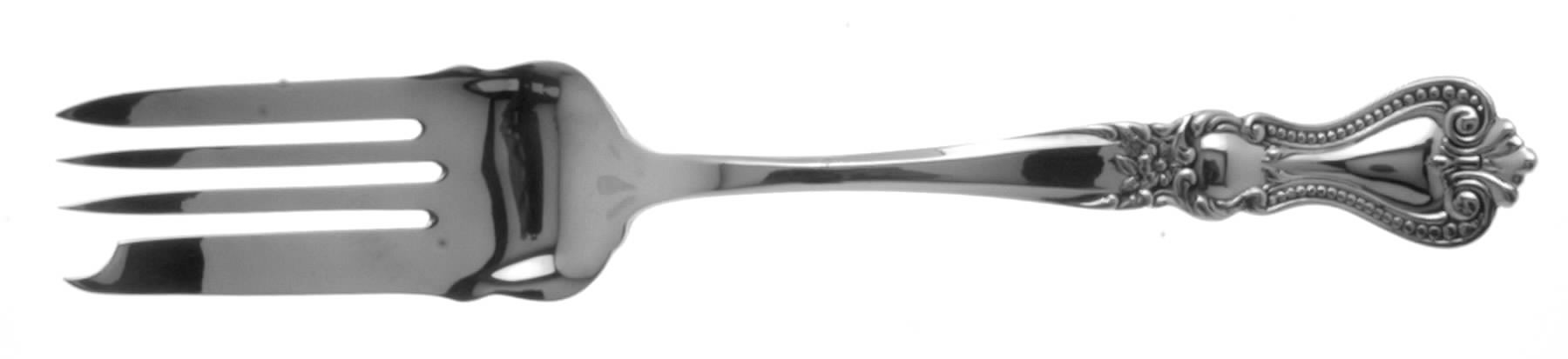 Newport (Sterling, 1900) Fork-Cold Meat/Servg-Sm/Solid by Fessenden-1
