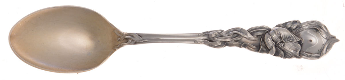 Tulip (Sterling, 1910) Demitasse Spoon by Fessenden-1