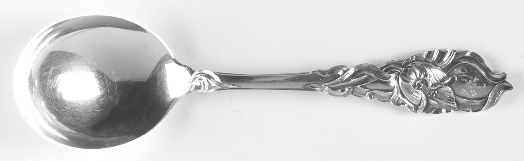 Tulip (Sterling, 1910) Round Bowl Soup Spoon (Cream Soup) by Fessenden-1