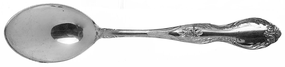 Elizabeth Rose (Silverplate) Five O'Clock Teaspoon by Fairmont Fine Silver-1