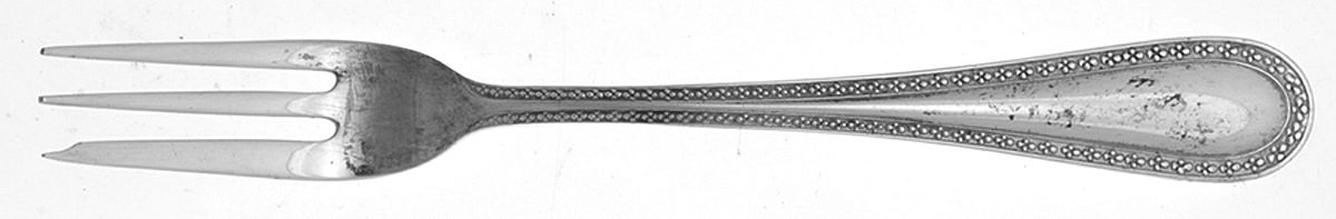 Marquise (Silverplate) Individual Pie Fork by Fairmont Fine Silver-1