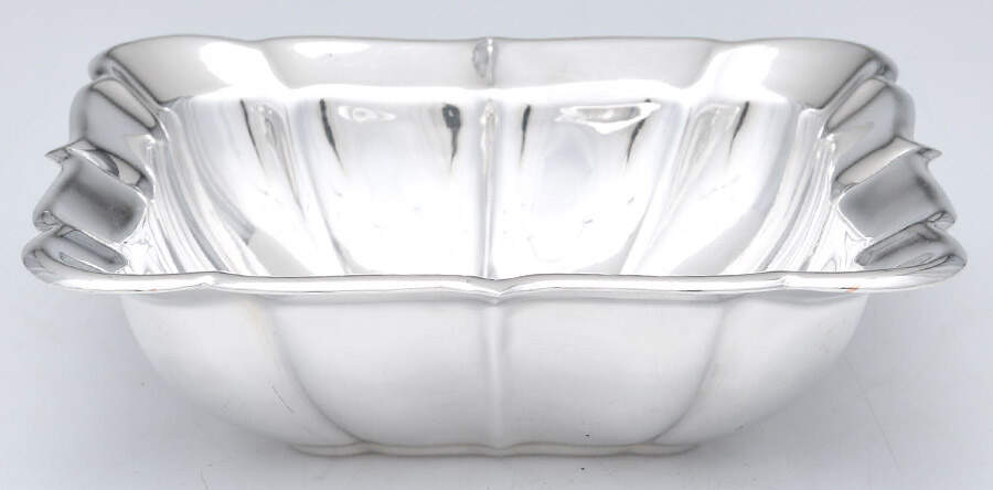 Duncan (Silverplate, Hollowware) 5" Bon Bon Bowl by Fisher Silversmiths-1