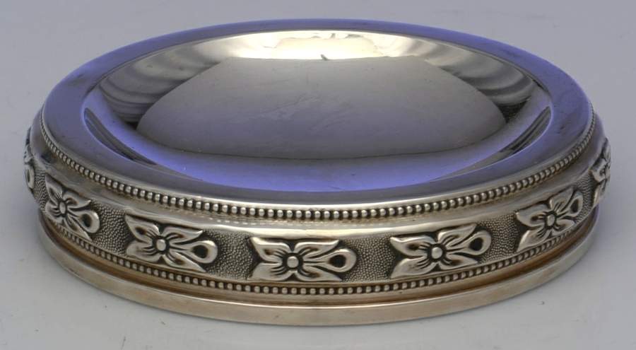 Sterling Hollowware Weighted Wine Coaster by Fisher Silversmiths-1
