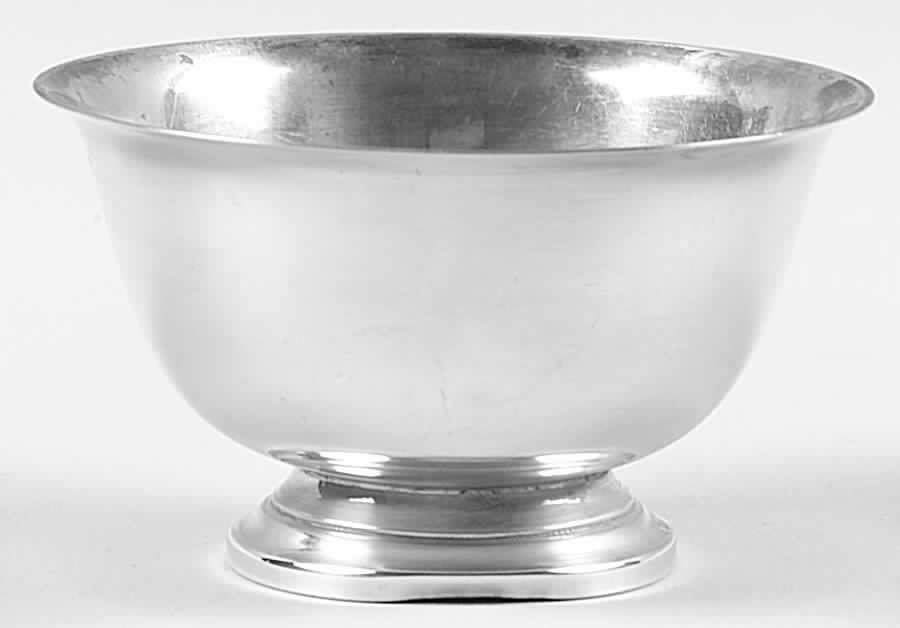 Sterling Hollowware 3" Paul Revere Sterling Bowl by Fisher Silversmiths-1