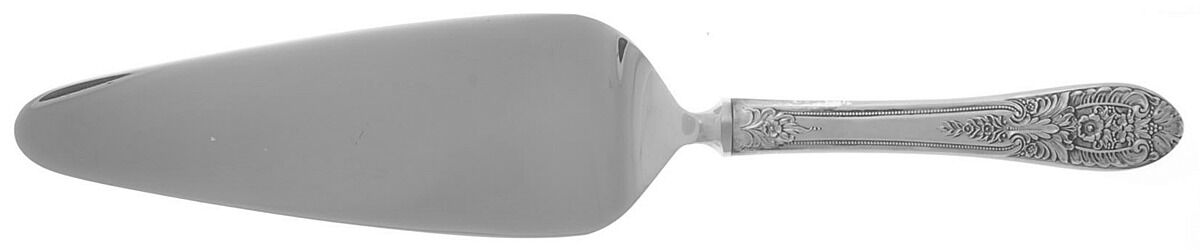 Crown Princess (Sterling, 1949) Pie Server with Stainless Blade by Fine Arts-1