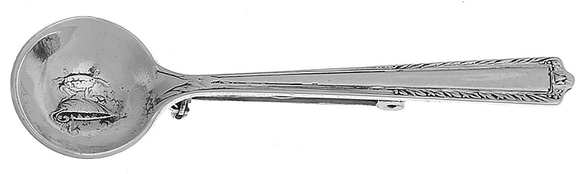 Processional (Sterling, 1947) Lapel Pin by Fine Arts-1