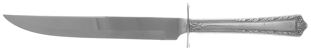 Processional (Sterling, 1947) Large Stainless Blade Roast Carving Knife by Fine Arts-1