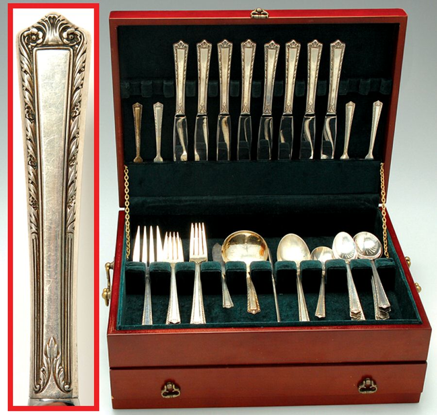 Processional (Sterling, 1947) 53 Piece Set by Fine Arts-1