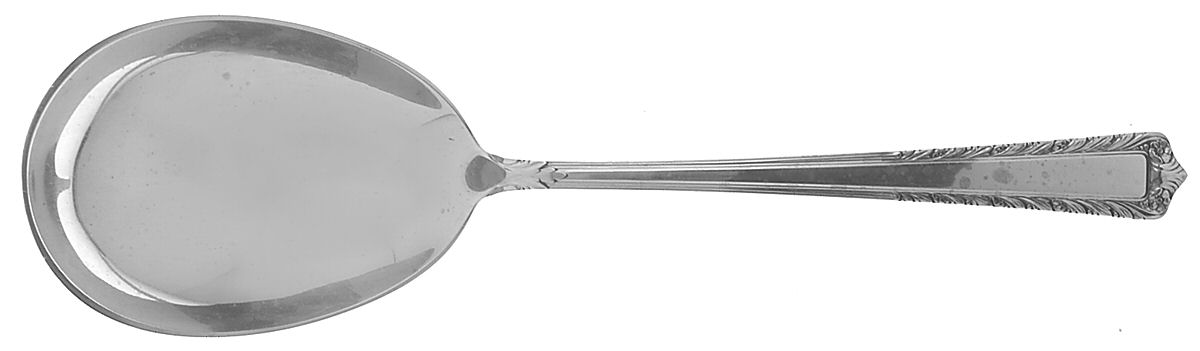 Processional (Sterling, 1947) Solid Smooth Casserole Spoon by Fine Arts-1