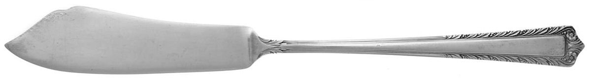 Processional (Sterling, 1947) Flat Handle Master Butter Knife by Fine Arts-1