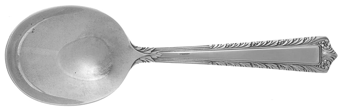 Processional (Sterling, 1947) Straight Handle Baby Spoon by Fine Arts-1