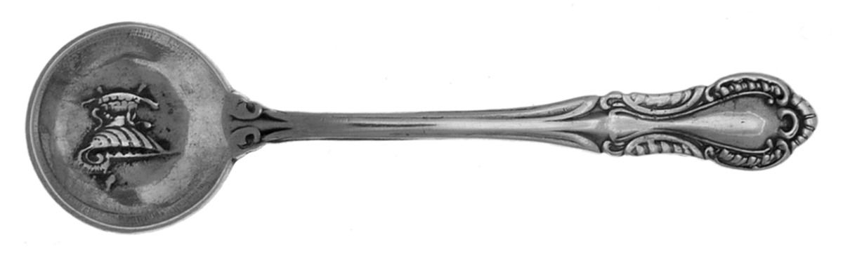 Southern Colonial (Sterling, 1945) Individual Salt Spoon by Fine Arts-1