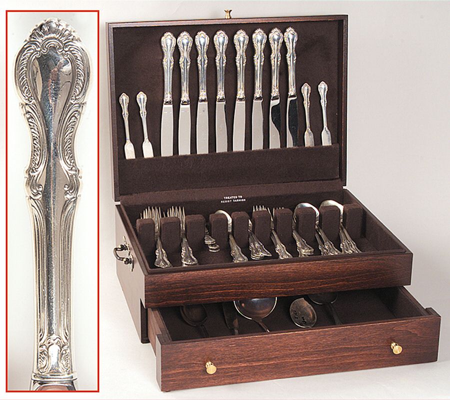 Southern Colonial (Sterling, 1945) 53 Piece Set by Fine Arts-1