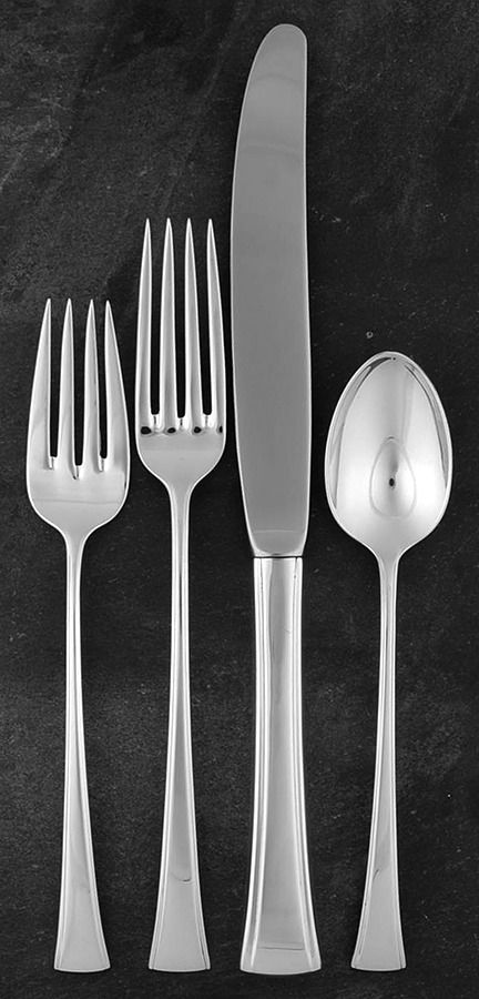 Tranquility (Sterling, 1947) 4 Piece Place Size Setting by Fine Arts-1