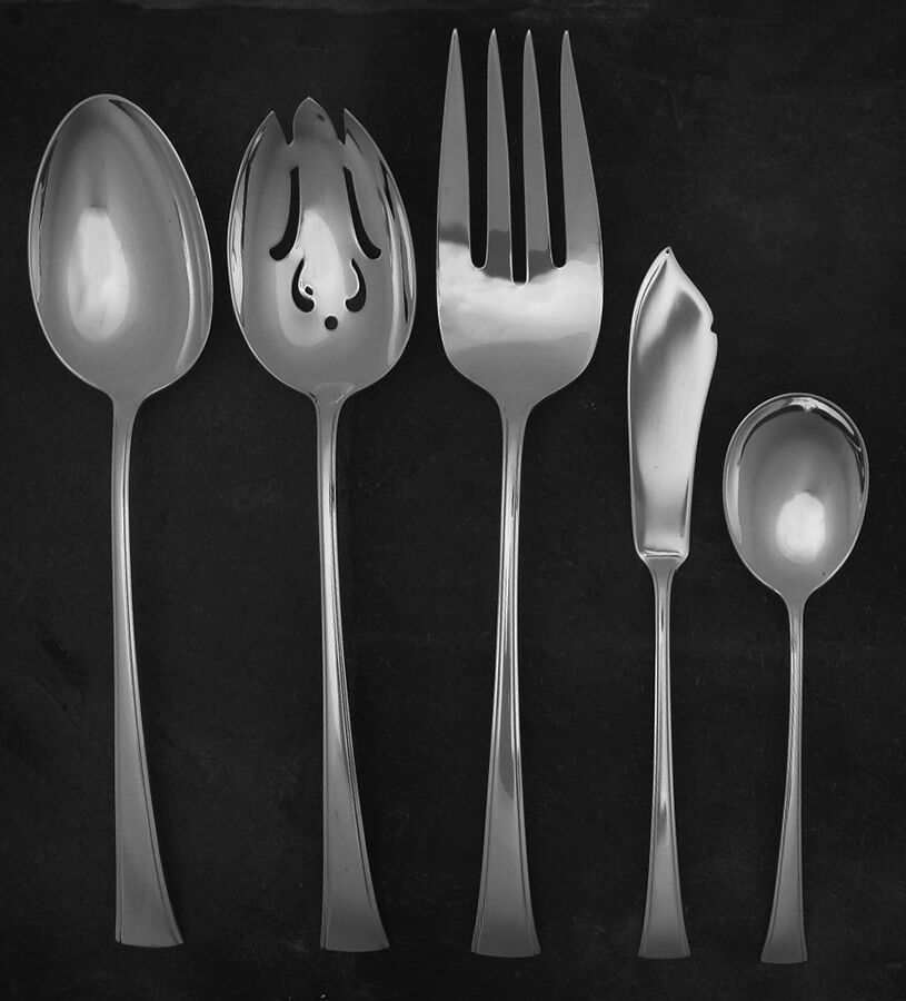 Tranquility (Sterling, 1947) 5 Piece Hostess Set by Fine Arts-1