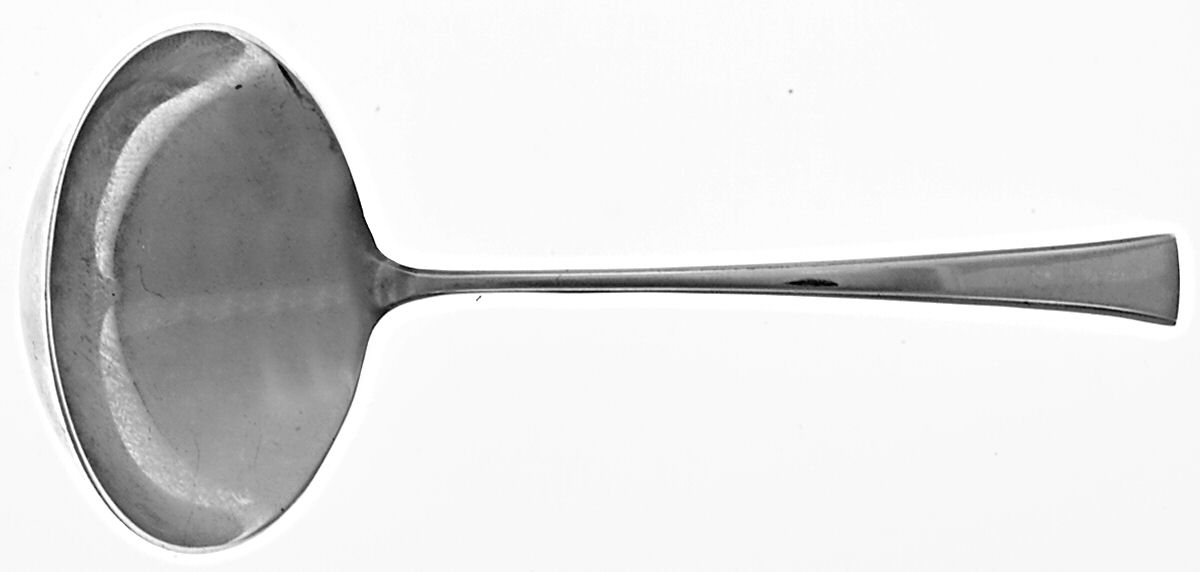 Tranquility (Sterling, 1947) Solid Piece Cream Ladle by Fine Arts-1