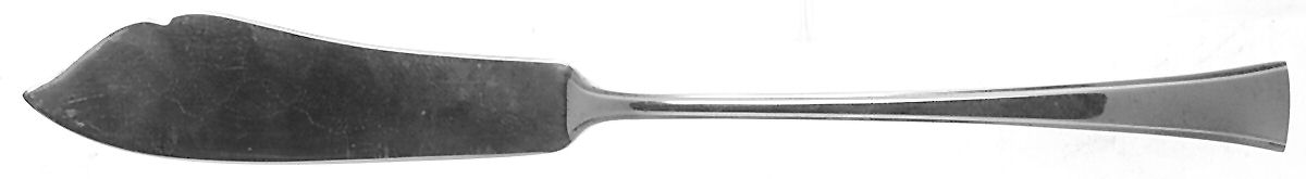 Tranquility (Sterling, 1947) Flat Handle Master Butter Knife by Fine Arts-1