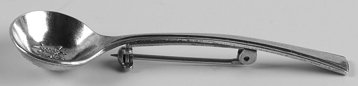 Tranquility (Sterling, 1947) Lapel Pin by Fine Arts-1