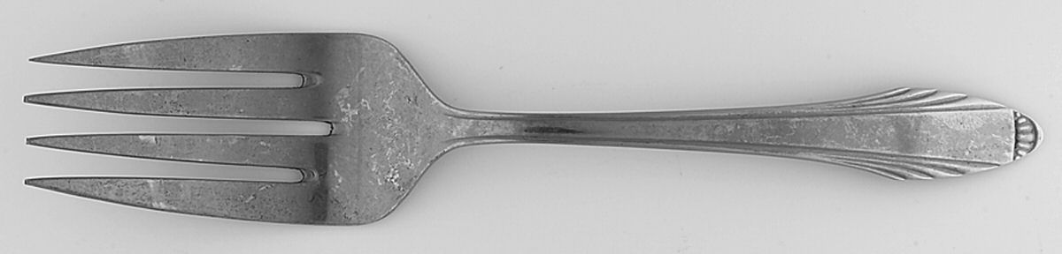 New Look (Stainless) Large Solid Cold Meat Serving Fork by Flint-1