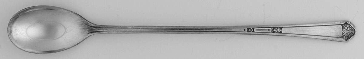 FLR2 (SILVERPLATE) Iced Tea Spoon by Florentine-1