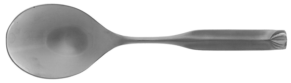 Avalon (Stainless) Solid Smooth Casserole Spoon by Franciscan-1
