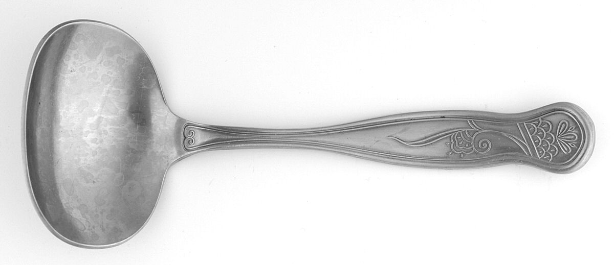 Balalaika (Stainless) Solid Gravy Ladle by Franciscan-1