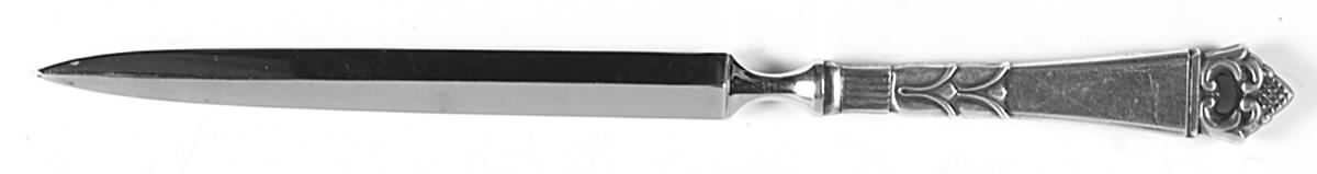 Danish Crown (Sterling) Letter Opener with Stainless Blade by Frigast-1