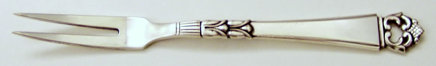 Danish Crown (Sterling) Snail Fork by Frigast-1