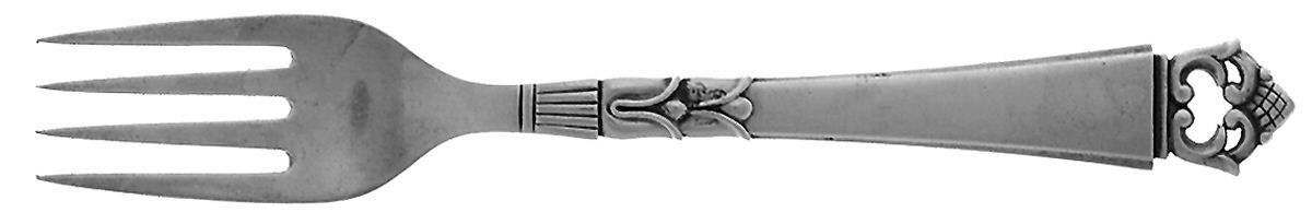 Danish Crown (Sterling) Youth Fork by Frigast-1