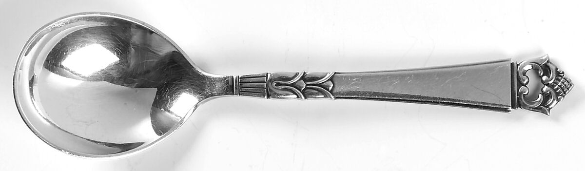 Danish Crown (Sterling) Sugar Spoon by Frigast-1